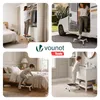 VOUNOT® Metall Tritthocker klappbar, tragbare Trittstufe Produktbild-Vorschau 7