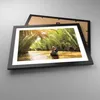 Gerahmtes Poster - Schwarzer Rahmen - Fluss Mekong £ódŸ - Produktbild-Vorschau 3