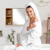 Szafka łazienkowa Relaxdays z lustrem, 2 otwarte półki, z Podgląd zdjęcia produktu 3