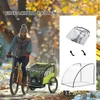 HOMCOM Regenschutz für Fahrradanhänger, Regenüberzug, Produktbild-Vorschau 5