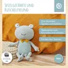 Bieco Frosch Kuscheltier | 20 cm  | Leinen Kuscheltier Baby Produktbild-Vorschau 2
