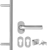 vidaXL Haustür Weiß 108x200 cm Produktbild-Vorschau 6