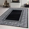 Carpetsale24 Teppich Wohnzimmer Modern Mäander Design Produktbild-Vorschau 1