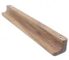 BA Schrankgriff 256mm, Griffleiste Nussbaum massiv, Produktbild-Vorschau 4