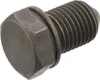 A close-up studio shot of a single bolt with a washer, isolated on a white background. Podgląd zdjęcia produktu