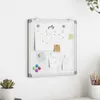 vidaXL Magnetická tabule 60x60x1,7 cm hliníková Náhled obrázku produktu 2