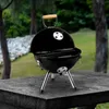 HI Mini-Holzkohlegrill Schwarz Produktbild-Vorschau 16