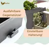 2er Set Blumenkasten Balkongeländer Balkon Blumenkasten Produktbild-Vorschau 3