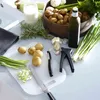 GastroMax 740-11 Éplucheur, 18 cm, noir/argenté Voir les images du produit 2