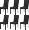 6ks/sada krytů židlí Stretch Universal Jídelní židle Náhled obrázku produktu 1