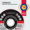 AREBOS Trennscheiben 115 mm 50 Stück für Stahl Edelstahl Produktbild-Vorschau 5