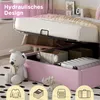 MODFU Kinderbett Polsterbett 90×200 cm mit Lattenrost und Produktbild-Vorschau 4