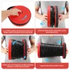 Peviasot, 4 chaises pliantes portables, couleur rouge, Voir les images du produit 4