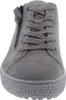 A close-up, front-facing view of a gray women's sneaker. Produktbild-Vorschau