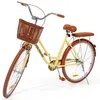 Bicicletta da città donna 28 pollici VOLTOURI Retro cestino Anteprima dell’immagine prodotto 1