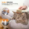 Vulpes Goods Brosse à vapeur pour chats, Brosse à vapeur Voir les images du produit 5