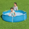 Bestway® My First Frame Pool Ø 152 x 38 cm, blau, rund Produktbild-Vorschau 2