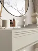 Selsey Evo - Consolle sospesa con cassetto, beige chiaro, Anteprima dell’immagine prodotto 3