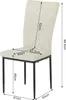 WOLTU Esszimmerstühle 4er Set, Samtstuhl mit Produktbild-Vorschau 7