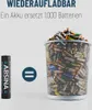 ABSINA 2x batteria AAA per telefono 800 mAh - batterie Anteprima dell’immagine prodotto 9