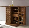 FineBuy Hausbar Massivholz 65x91x50 cm Weinbar ausklappbar Produktbild-Vorschau 1