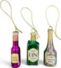 Glas-Weihnachtsschmuck-Getränk – 3er-Set Produktbild-Vorschau 1