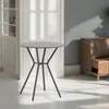 Table de bistrot ronde 70x60cm table de jardin terrasse Voir les images du produit 5
