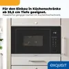 Exquisit Einbau-Mikrowelle EMW525-G-020 inox, 25 Liter, 900 Produktbild-Vorschau 3