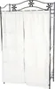 Kovový věšák Geneva, šatní skříň kovová police 172x100x43cm Náhled obrázku produktu 3