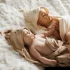 Baby Ono Bambus-Badetuch Beige 100 x 100 cm Produktbild-Vorschau 9