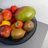 QUVIO Obstschale - Obstschale schwarz - Obstkorb schwarz Produktbild-Vorschau 7