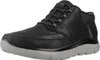 A single black Skechers sneaker is shown from a side angle against a white background. Produktbild-Vorschau