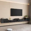 Merax TV-meubel, wandmontage, met glanzende deuren, TV-kast Productafbeelding-voorbeeld 5