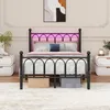 MODFU Metallbett 120x200 LED-Bettrahmen mit Produktbild-Vorschau 2