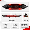 SKINHAWK Prestige Kajak 400 – Zweier Kajak in Rot – Set mit Produktbild-Vorschau 3