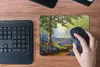 MuchoWow® Mauspad Mousepad Gemälde - Natur - Wald - Blumen Produktbild-Vorschau 4
