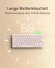 inateck Keyboard BT QWERTZ pink Produktbild-Vorschau 6