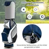 Golfový bag COSTWAY s pláštěnkou, golfový cestovní bag se Náhled obrázku produktu 4