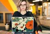 MuchoWow® Laptop Aufkleber Sticker Cover Blumen - Pflanzen Produktbild-Vorschau 5