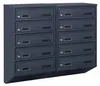 Cassette postali condominiali GDS antracite RAL 7016, 10 Anteprima dell’immagine prodotto 1