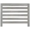 vidaXL Obložení radiátorů Grey Sonoma 104x20x82 cm Materiál Náhled obrázku produktu 3