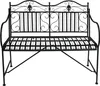 Celia Metall Gartenbank 2-Sitzer 106x91x57 cm Produktbild-Vorschau 1