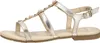 Ara Riemchensandaletten Damen 32313938373539 Gold 41 EU Produktbild-Vorschau 7