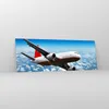 Bilder auf glas - Passagier Flugzeug Motoren Wolken - Produktbild-Vorschau 4