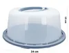Kuchen Transport Box Torten Haube Party Container Rund Produktbild-Vorschau 2