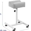Expondo physa Beinstütze Fußpflege - 24 x 22 cm - Grau Produktbild-Vorschau 5
