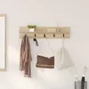 vidaXL Comodino a parete rovere Sonoma 80 x 10,5 x 18 cm Anteprima dell’immagine prodotto 2