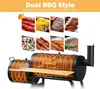 A charcoal grill with various food items displayed above it. Náhled obrázku produktu