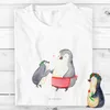 Mr. & Mrs. Panda Kleinkinder T-Shirt Pinguin mit Kind 3-4 Produktbild-Vorschau 2