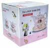 Teeservice aus Porzellan mit Tasse und Kännchen (400 ml) Produktbild-Vorschau 5